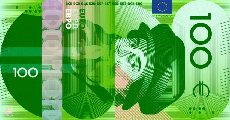 Diseños conceptuales de billetes de euro con motivos culturales europeos
